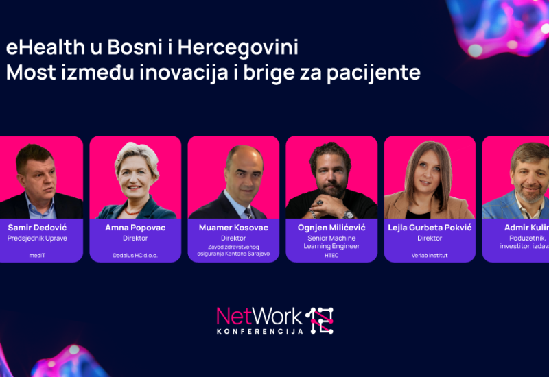 eHealth u BiH - most između inovacija i brige za pacijente na NetWork 12 konferenciji